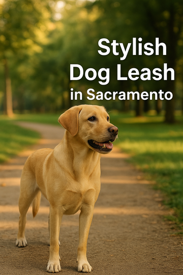 Stylish Dog Leash in Sacramento