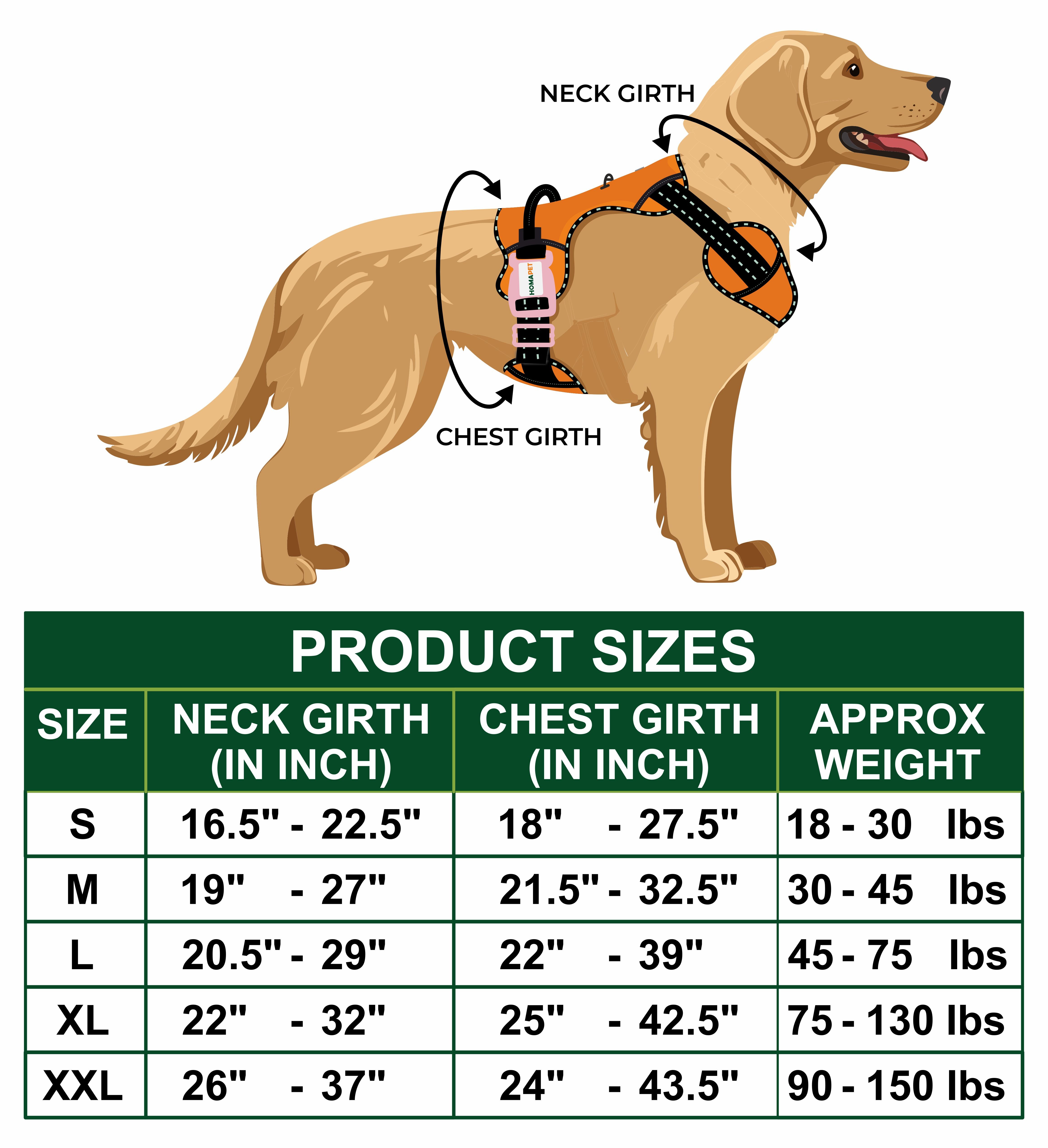 Red No Pull Dog Harness – Homapet