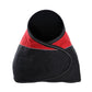 Red Black Alps Dog Coat with 100 GSM Padding - Flat