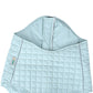 Aqua Green Dog Quilted Jacket - Flat