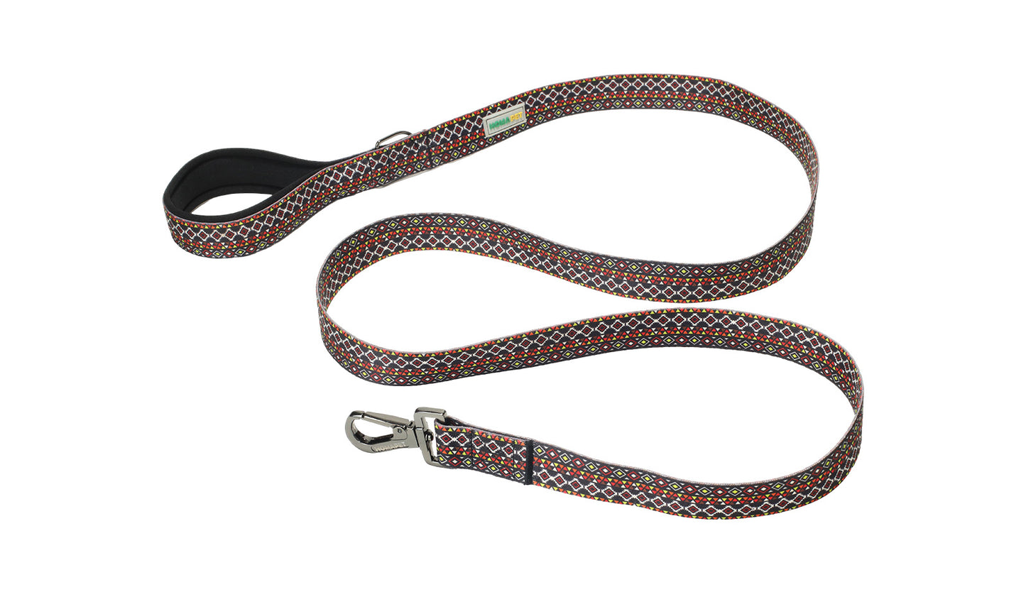 Aztec Printed Polyester Dog Leash