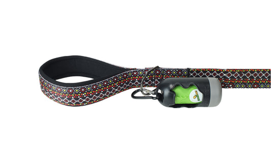 Aztec Printed Polyester Dog Leash