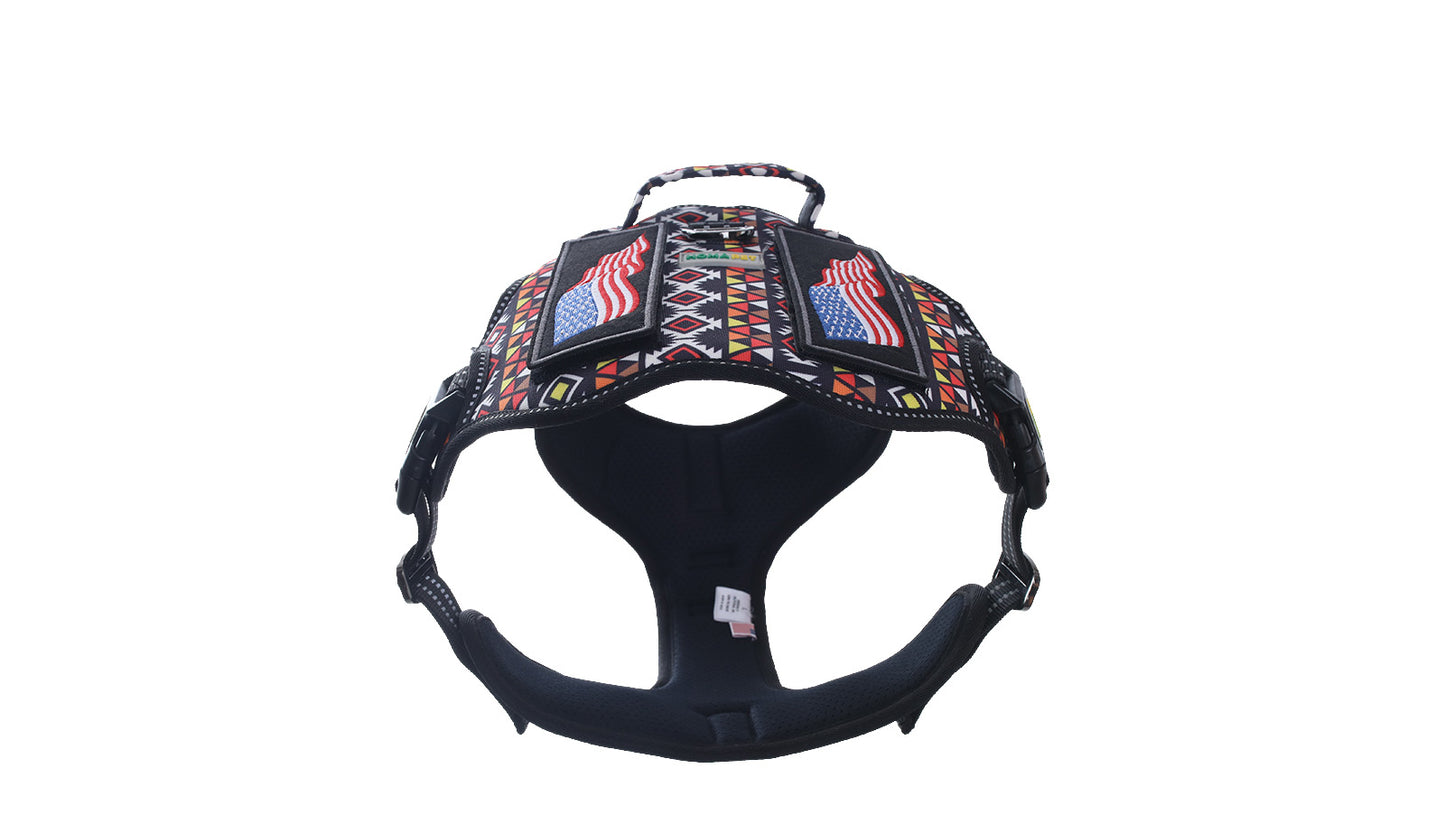 Aztec Tactical Dog Harness Printed