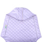 Baby Lavender Dog Quilted Jacket - Flat