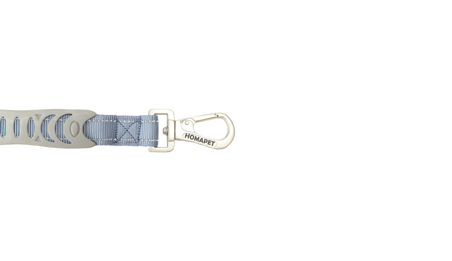 Baby Lavender Nylon Adjustable Bungee Dog Leash