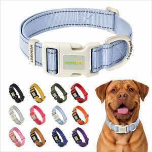 Baby Lavender Nylon Dog Collar