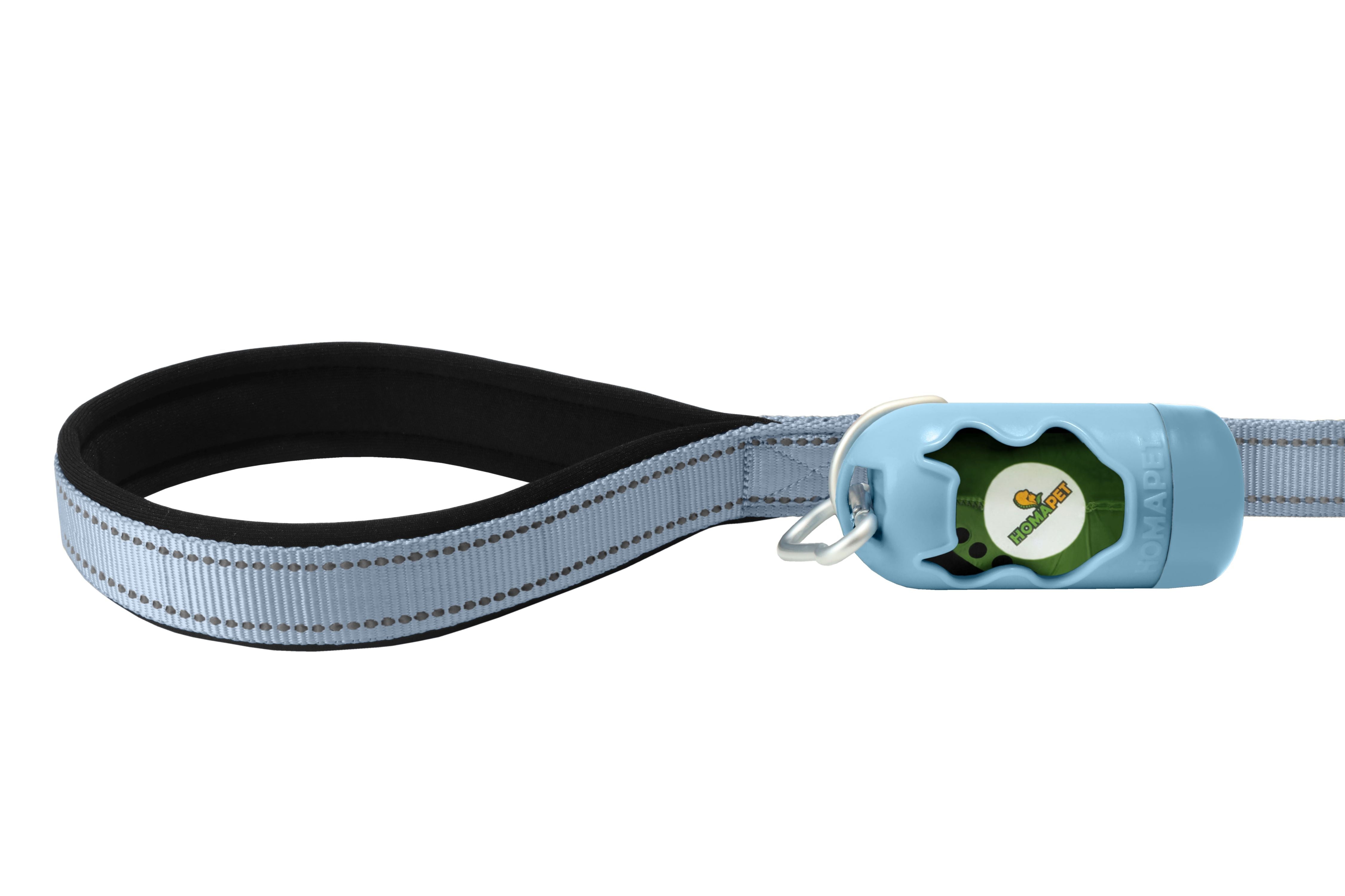 Baby Lavender Nylon Adjustable Bungee Dog Leash