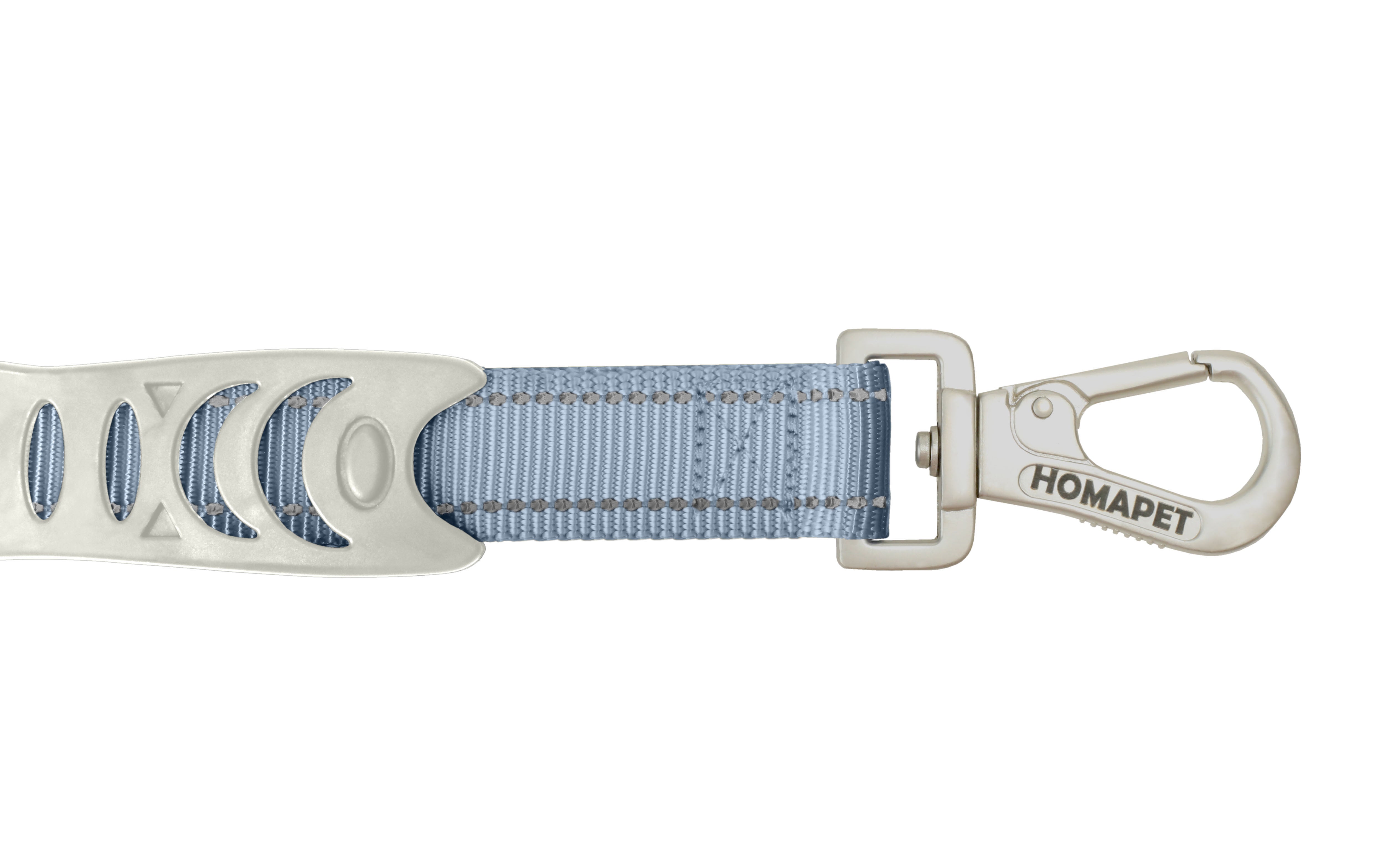Baby Lavender Nylon Adjustable Bungee Dog Leash