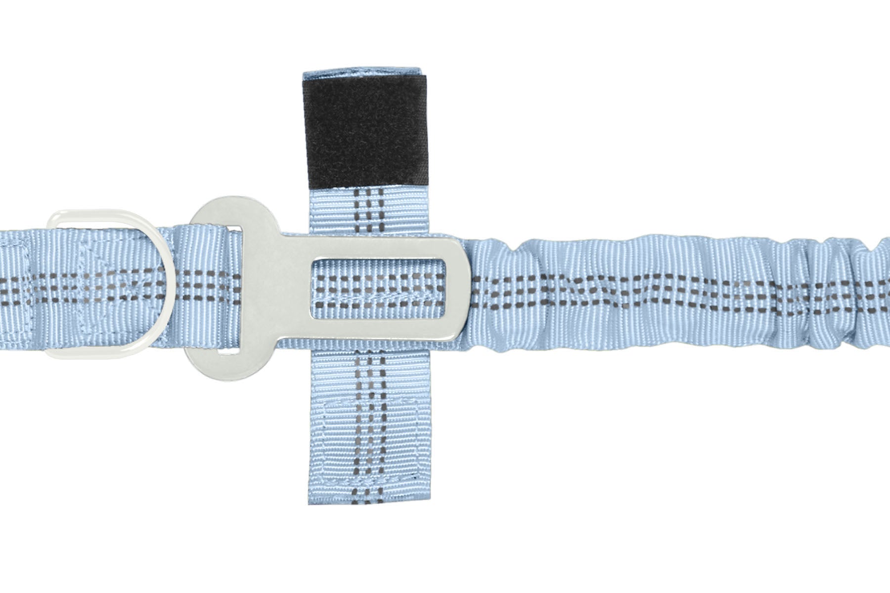 Baby Lavender Nylon Full Bungee Dog Leash