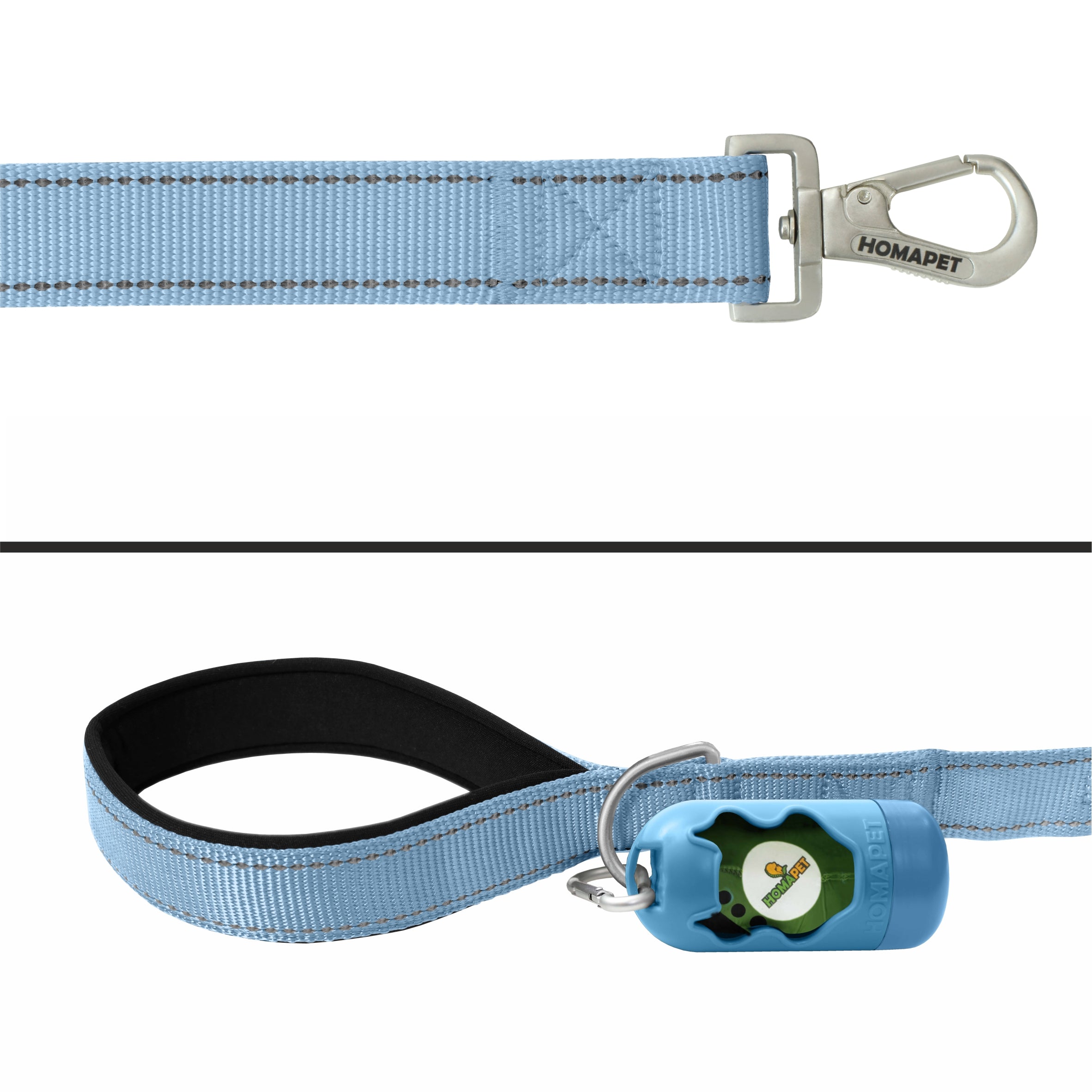 Baby Lavender Nylon Dog Leash