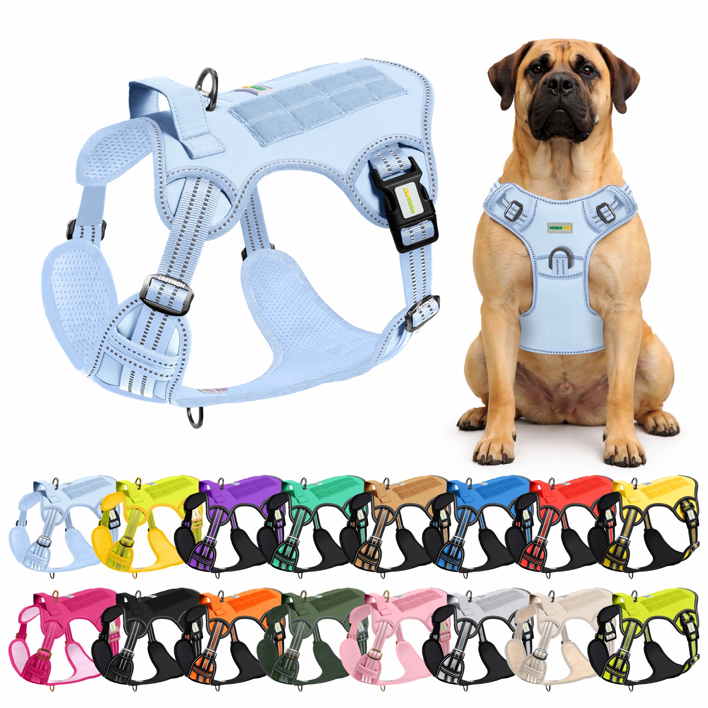 Baby Lavender Tactical Dog Harness