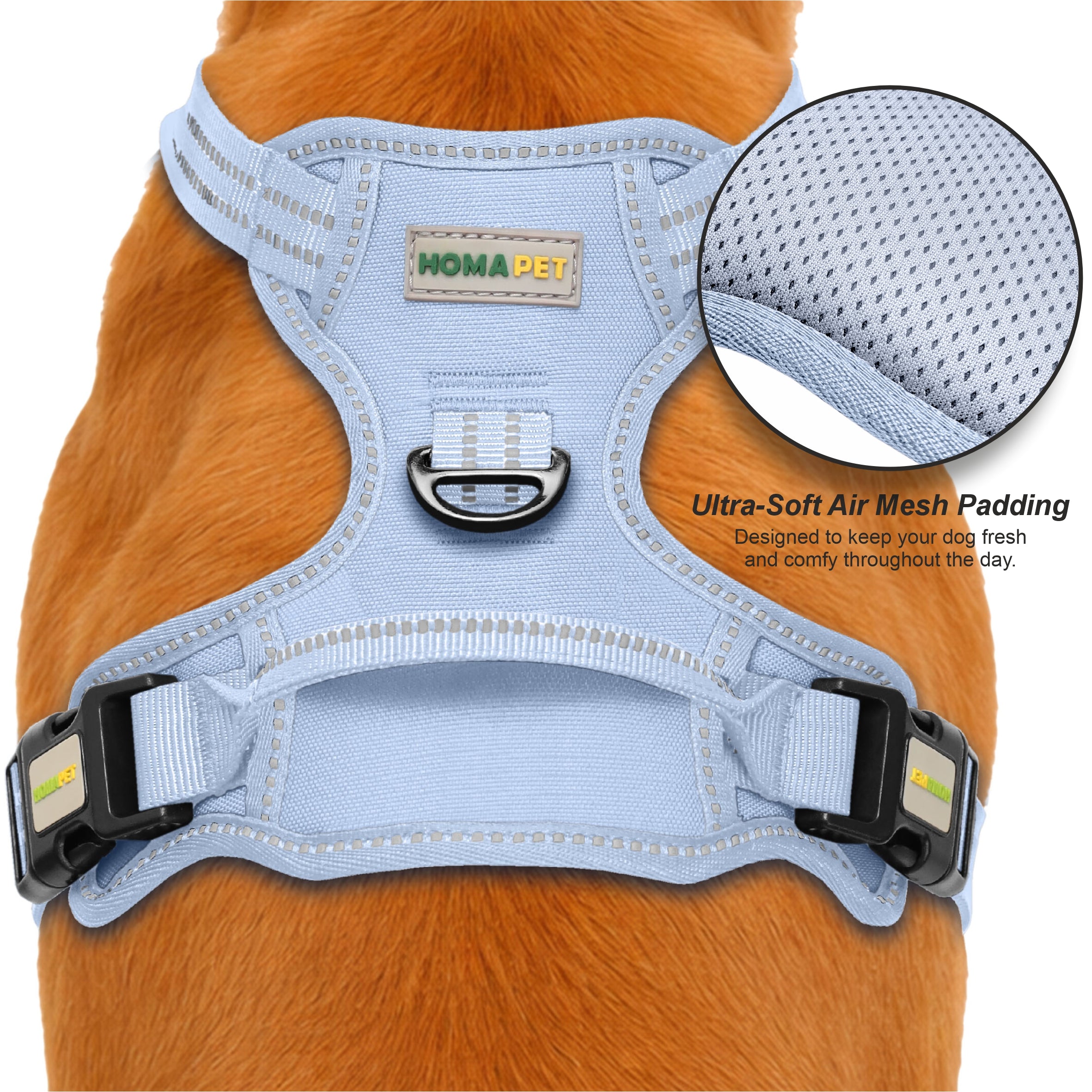 Baby Lavender No Pull Dog Harness