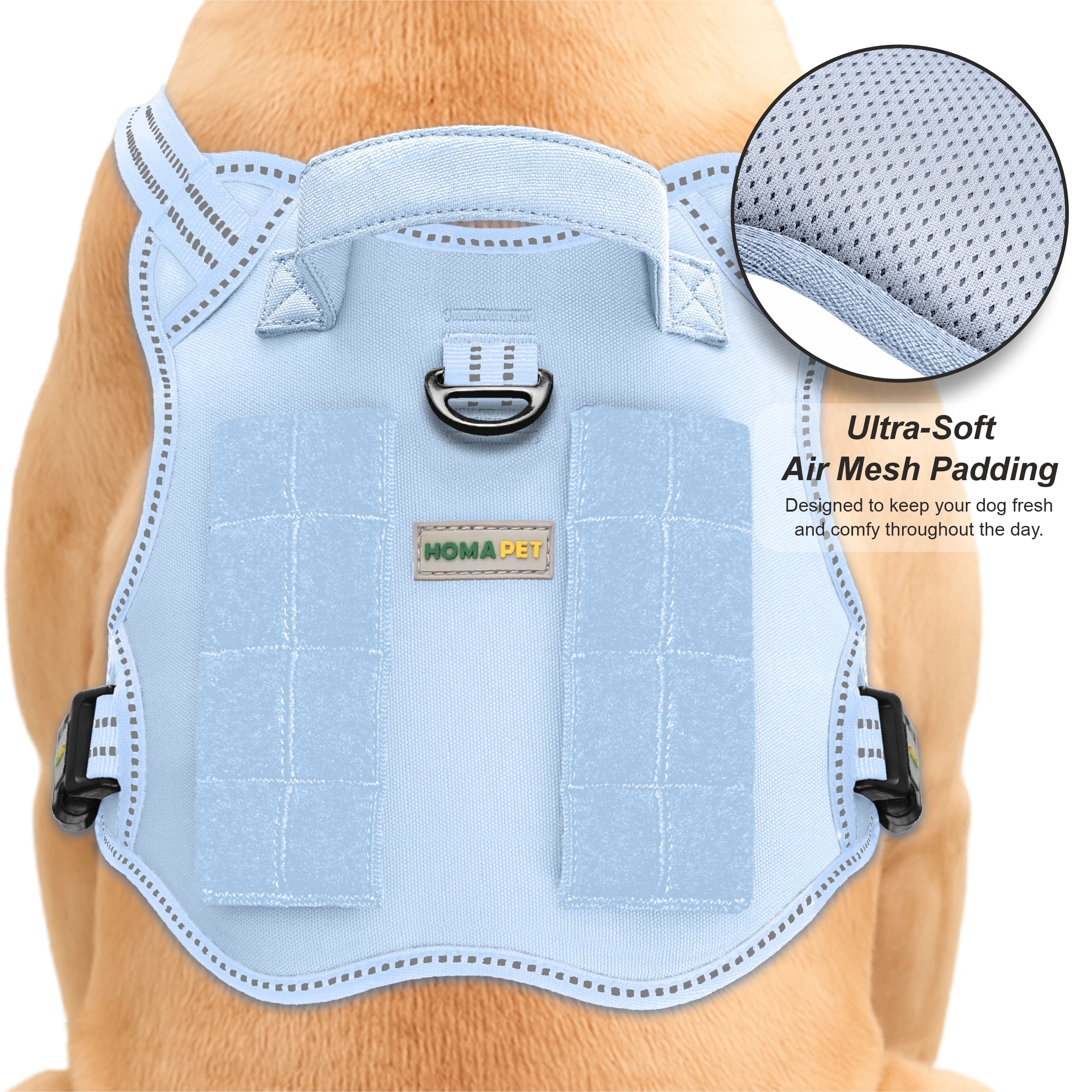 Baby Lavender Tactical Dog Harness