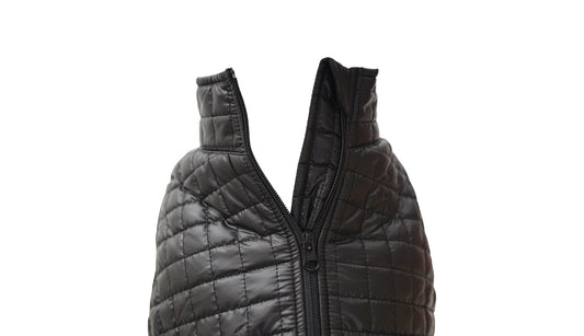 Black Dog Quilted Jackets - Flat