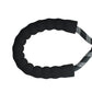 Black - Grey Braided Polyester Reflective Dog Rope