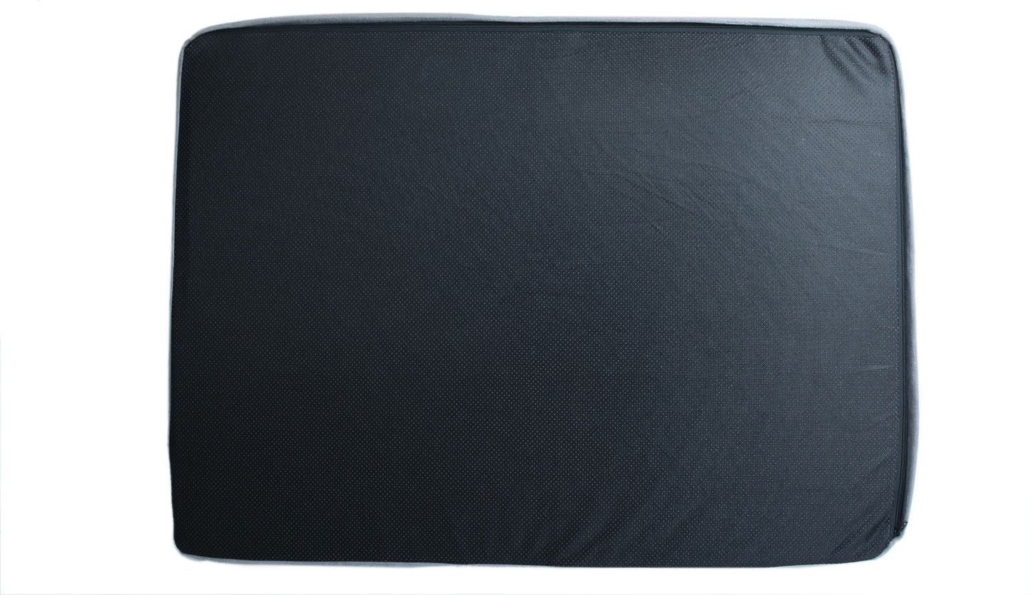 Black Grey C Shape Dog Bed