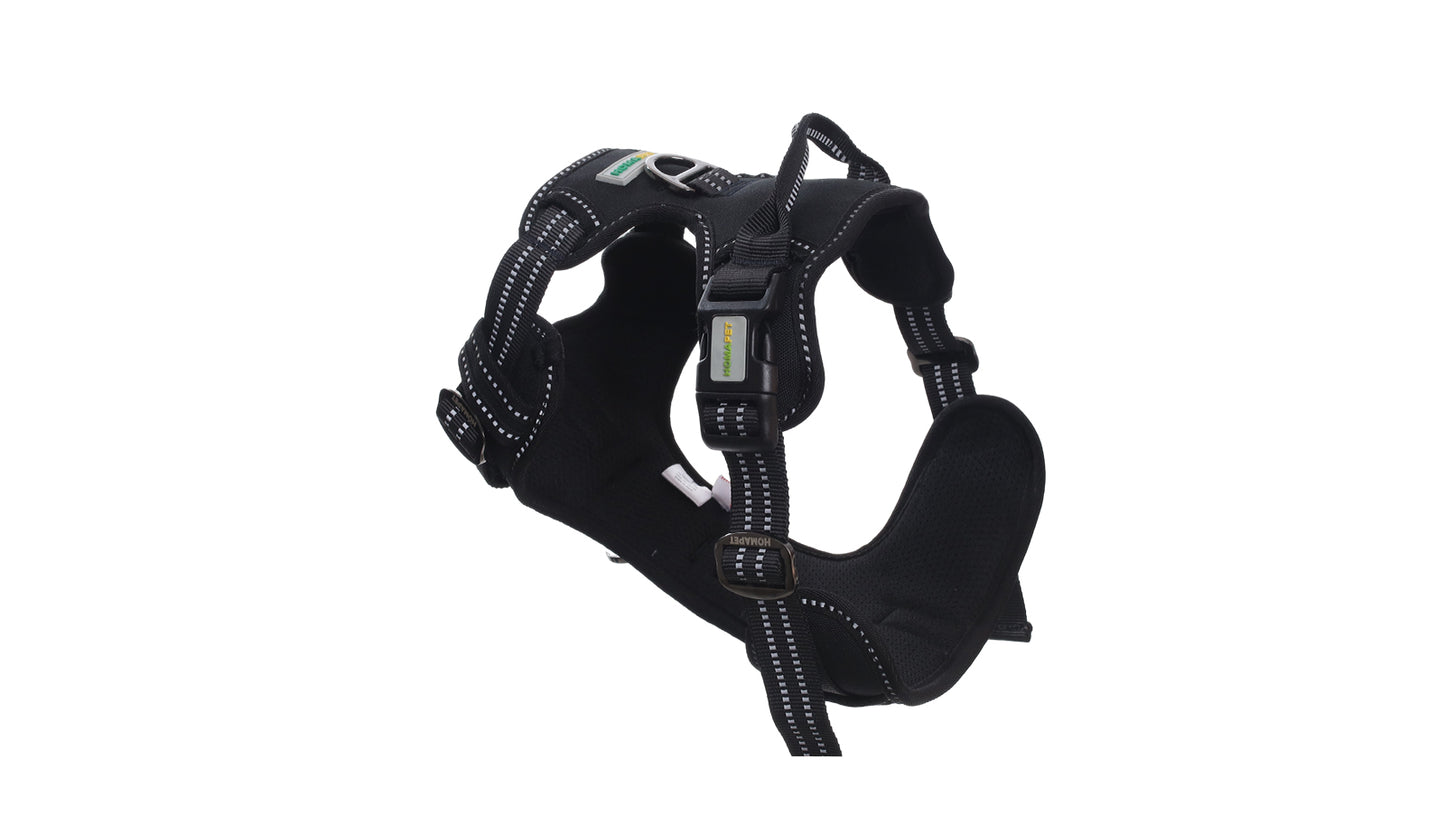 Black No Pull Dog Harness