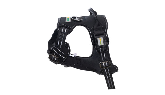 Black No Pull Dog Harness