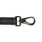 Black Nylon Full Bungee Dog Leash