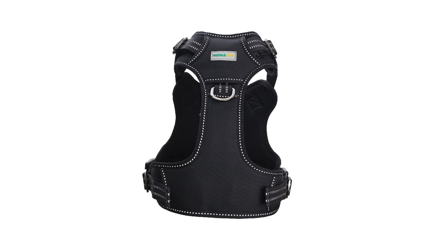 Black Tactical Dog Harness