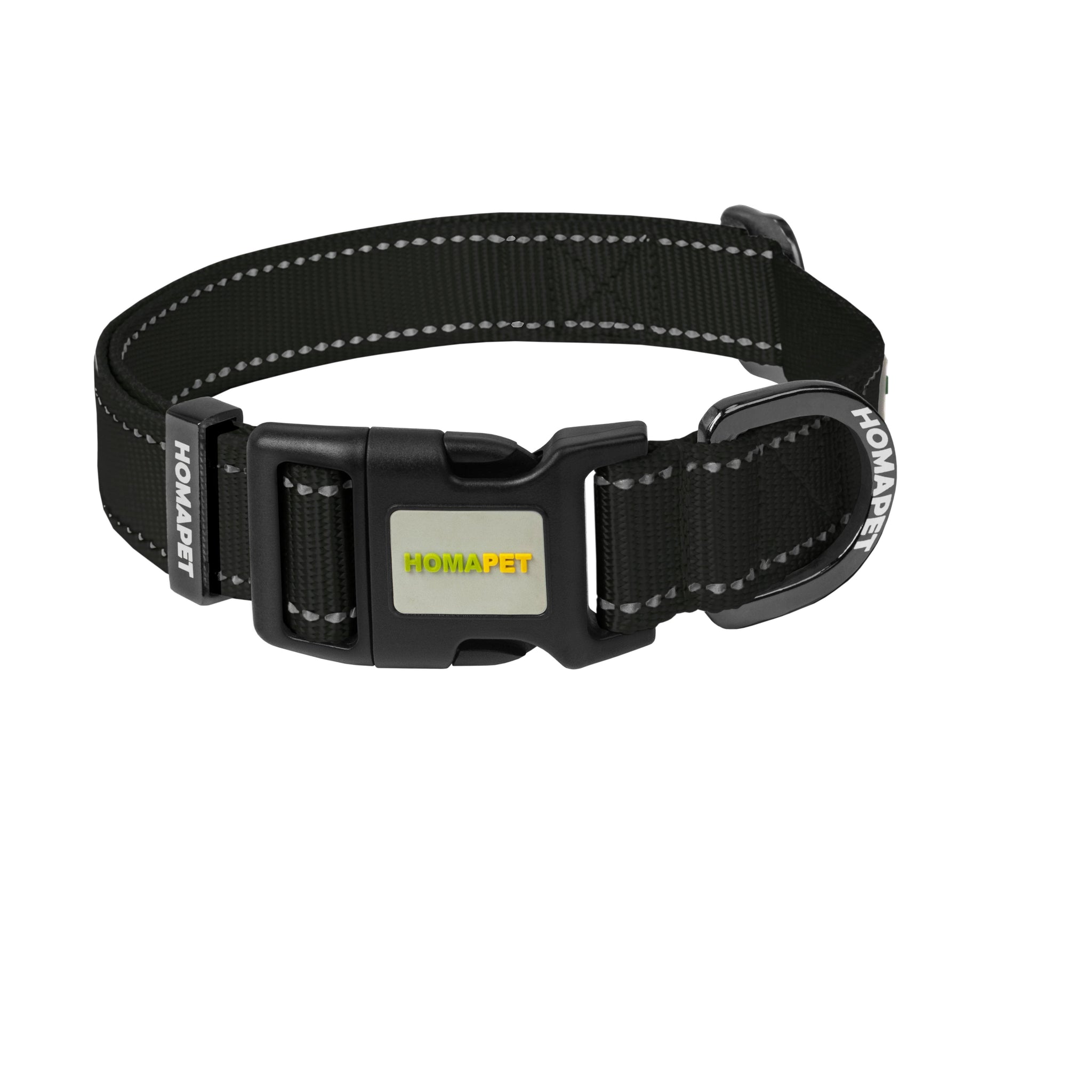 Black Nylon Dog Collar