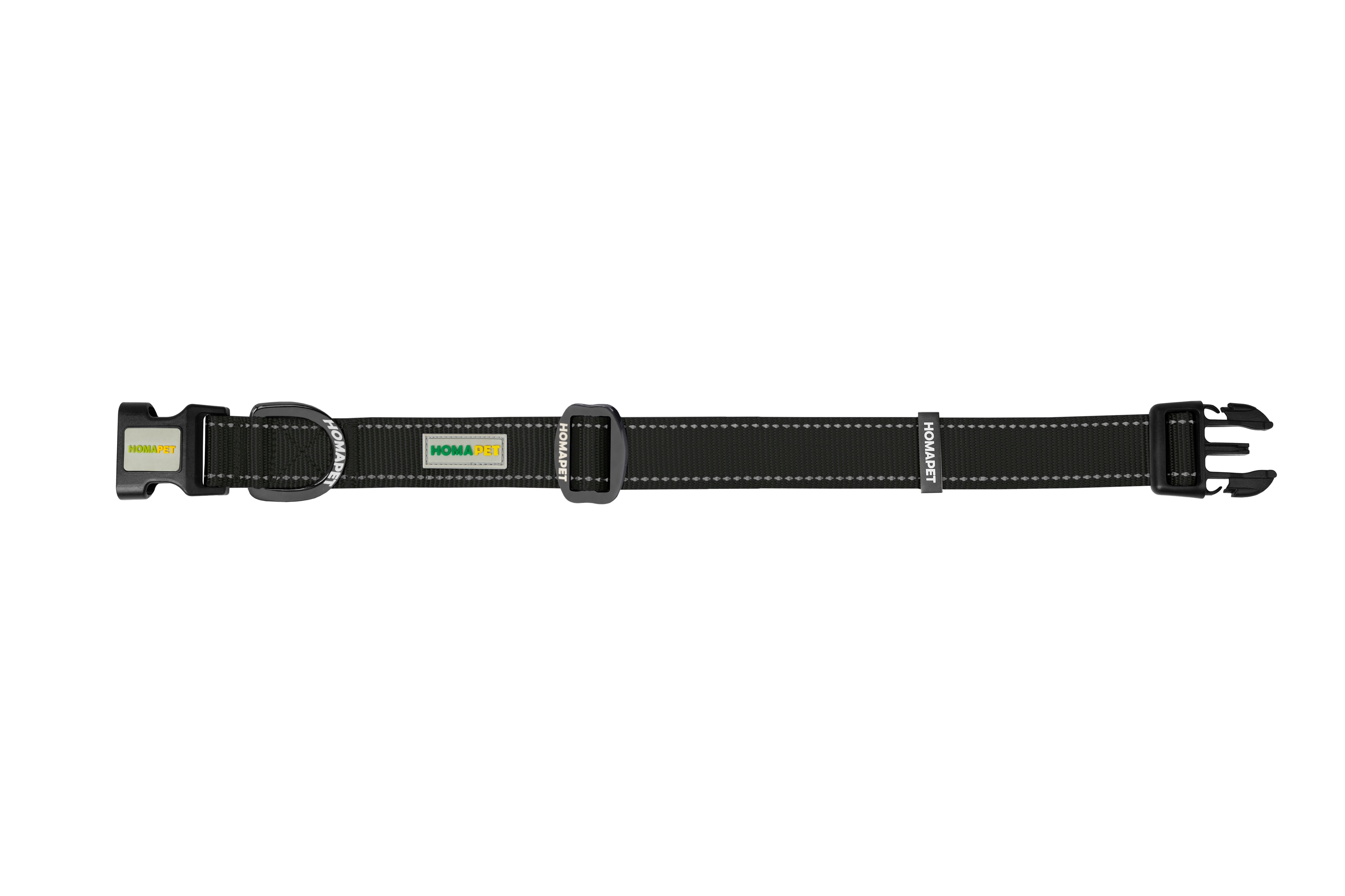 Black Nylon Dog Collar