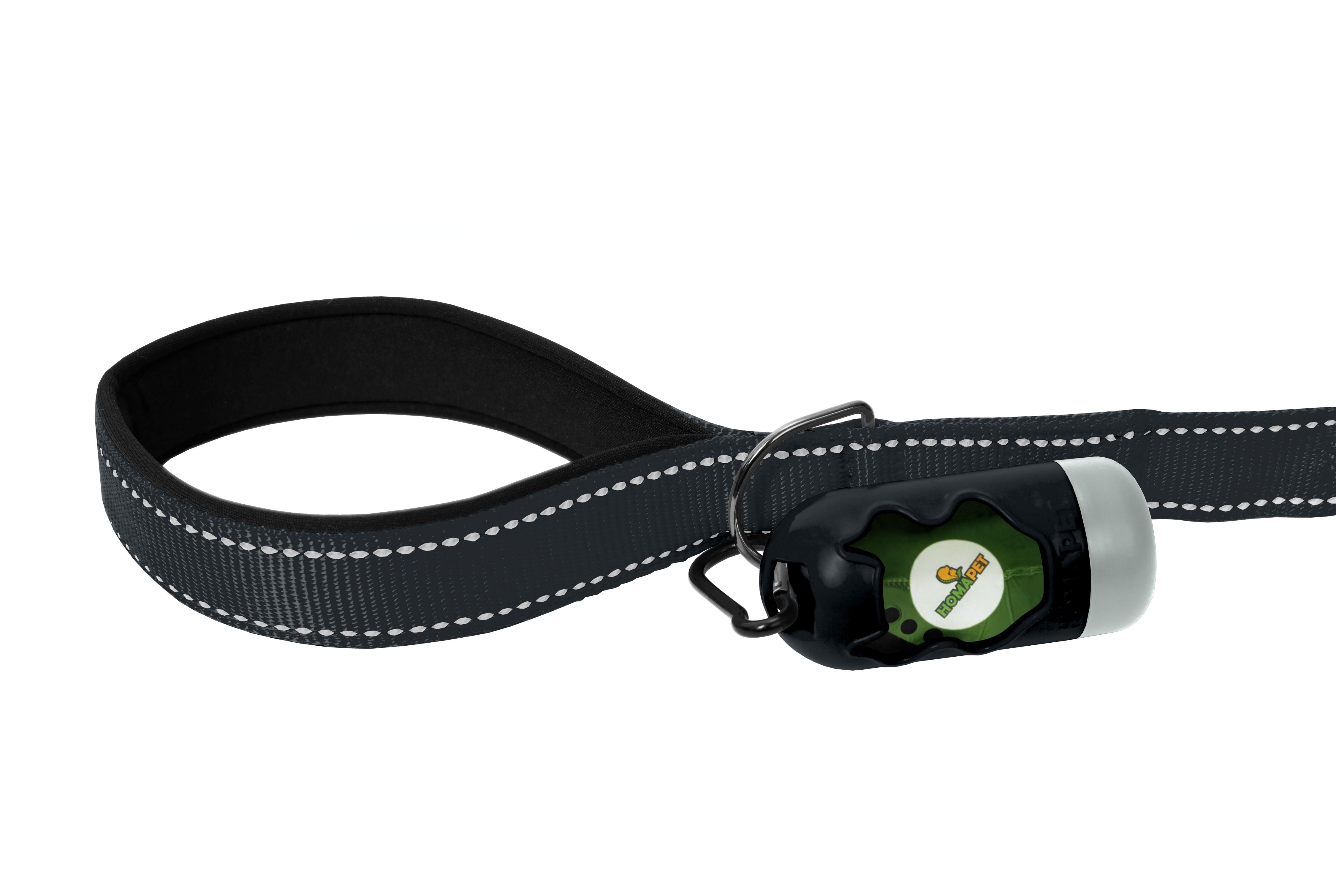 Black Nylon Dog Leash