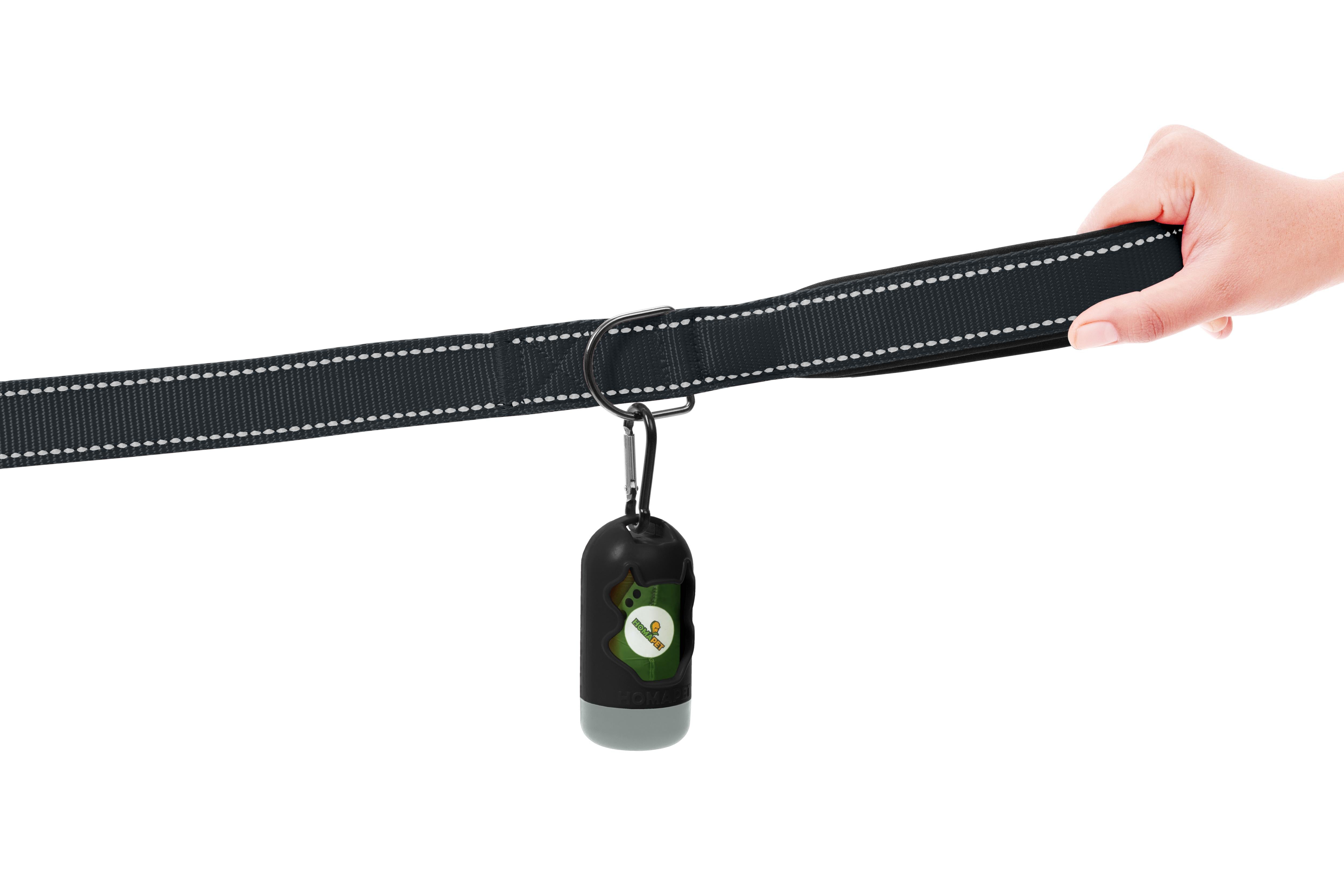 Black Nylon Dog Leash