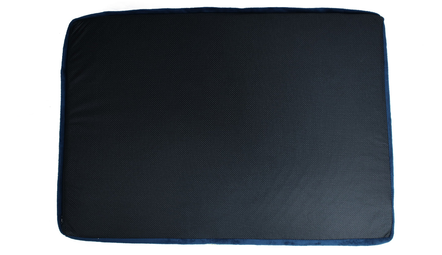 Blue Pista C Shape Dog Bed