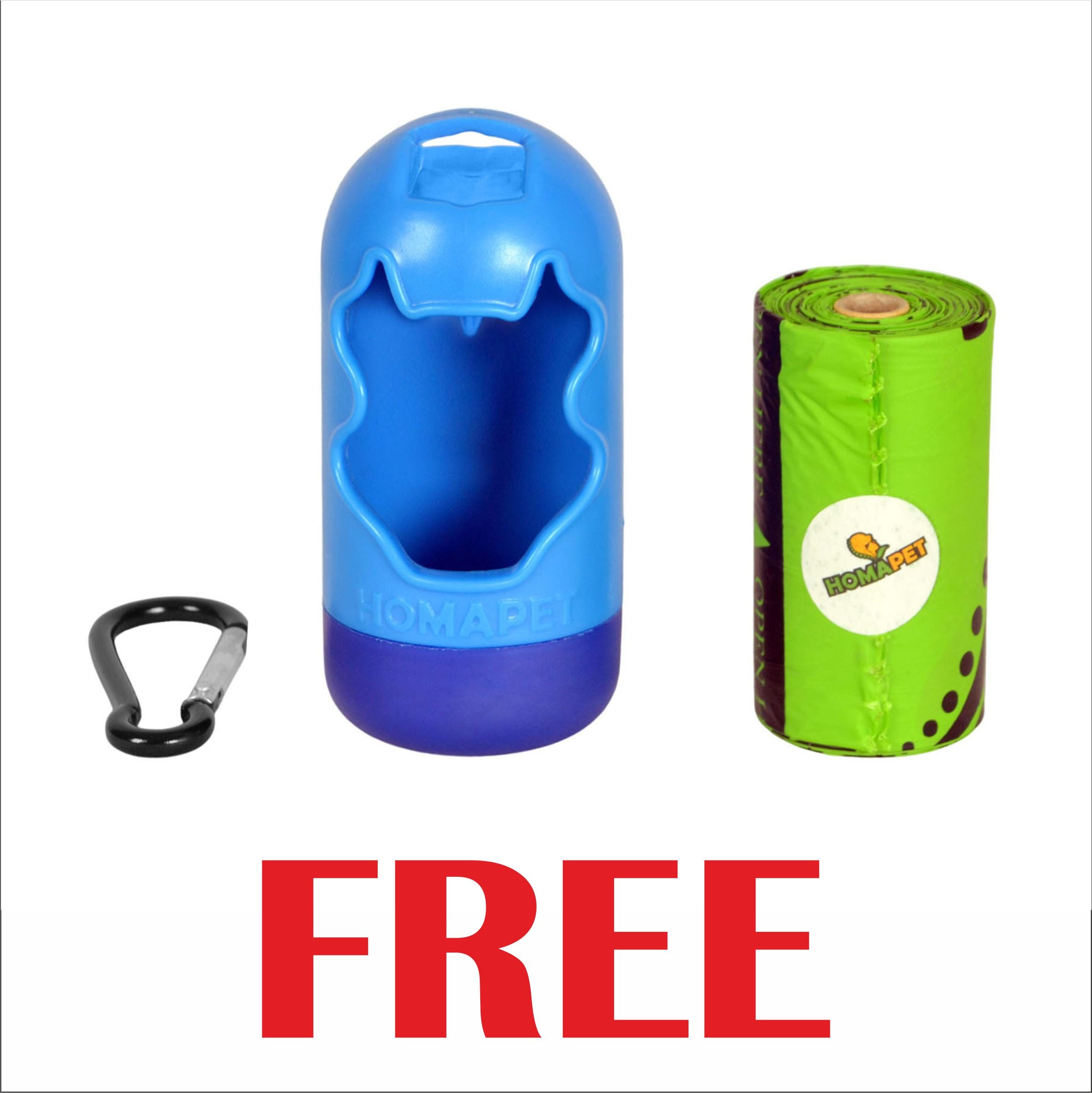 Sodalite Blue Polyester Full Bungee Dog Leash