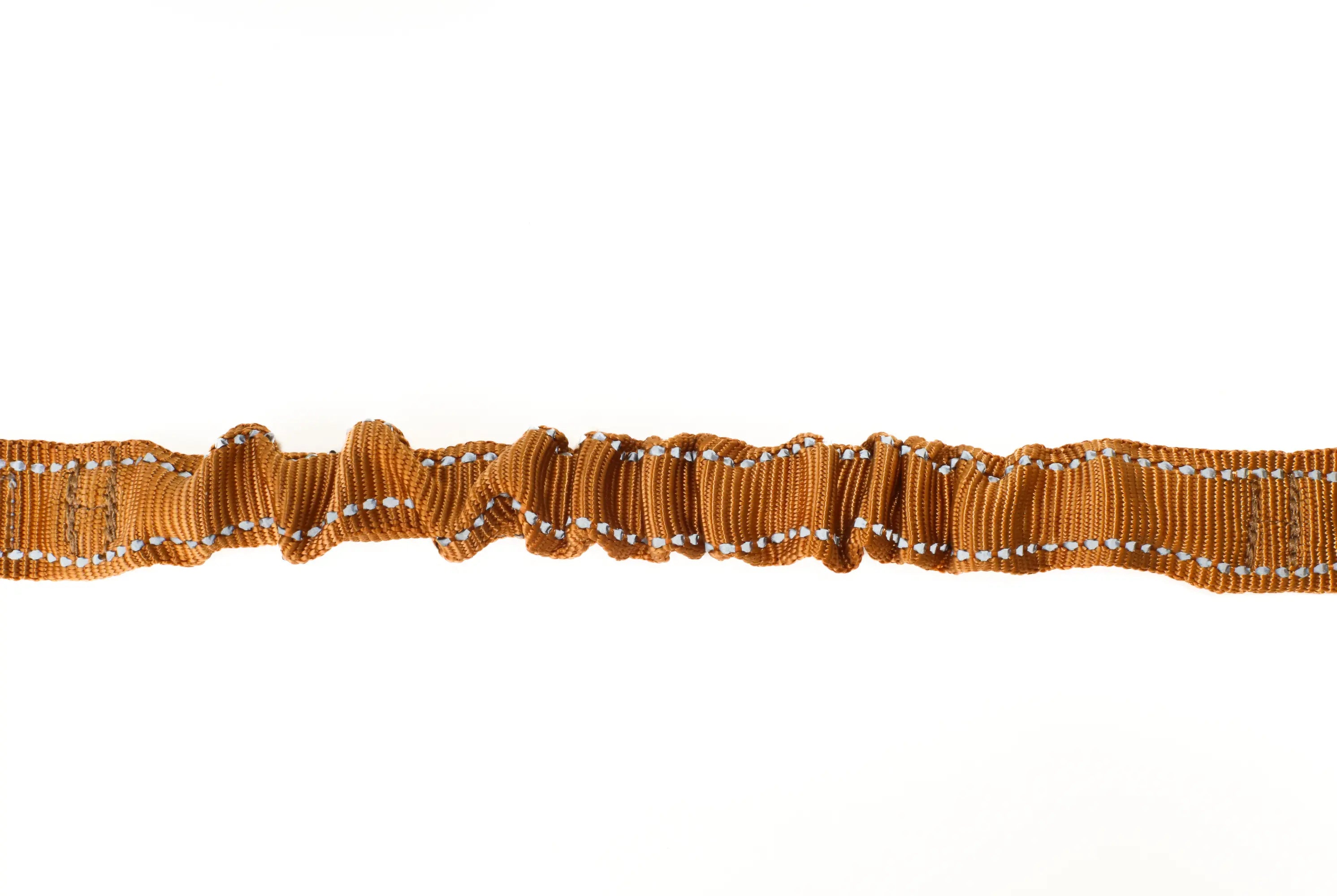 Copper Brown Nylon Adjustable Dog Leash