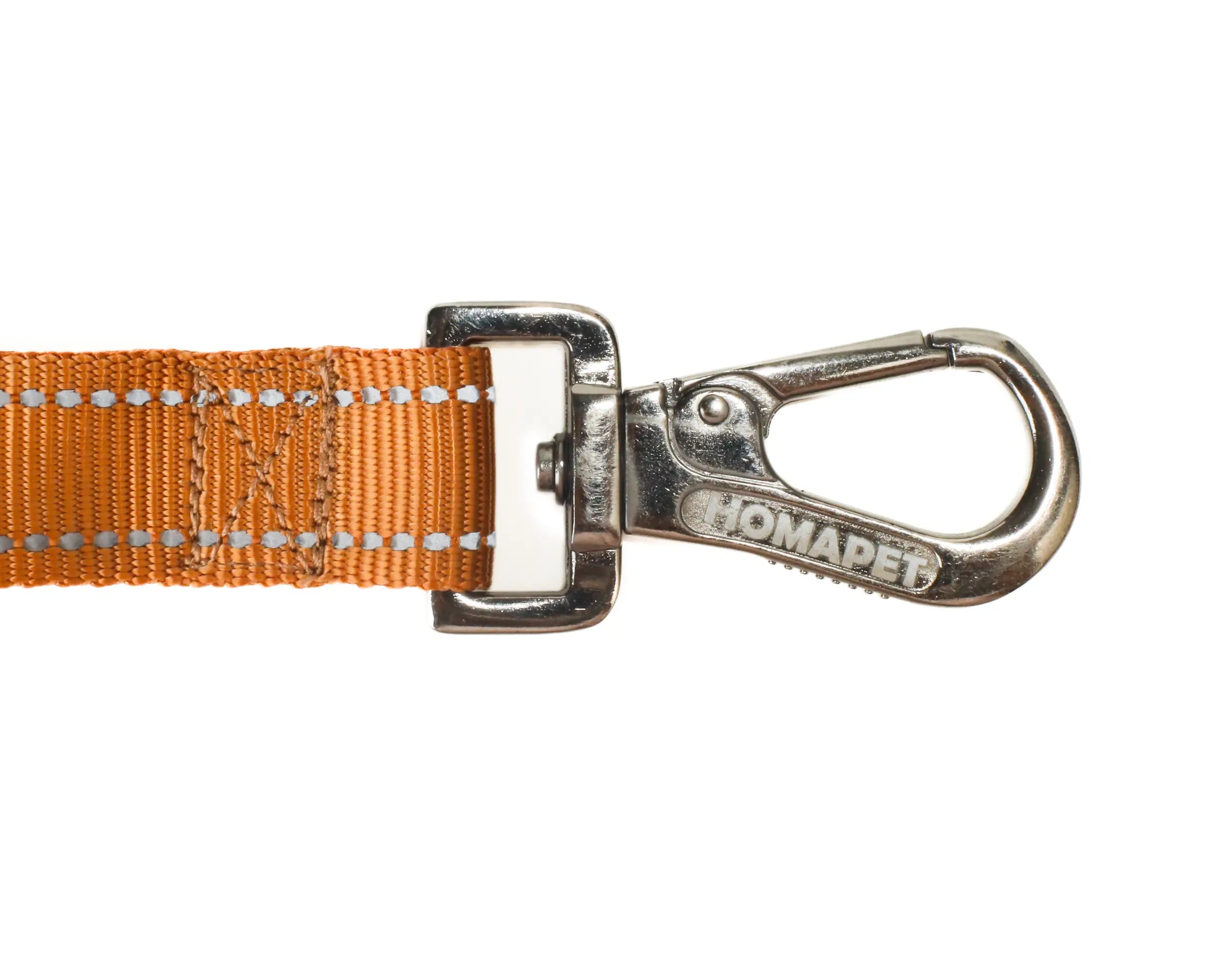 Copper Brown Nylon Adjustable Dog Leash
