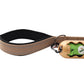 Copper Brown Polyester Full Bungee Dog Leash