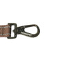 Copper Brown Polyester Full Bungee Dog Leash