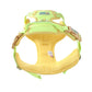 F S Green with Yellow Lining No Pull Dog Harness