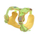 F S Green with Yellow Lining No Pull Dog Harness