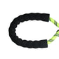 FS Green - Black Braided Polyester Reflective Dog Rope