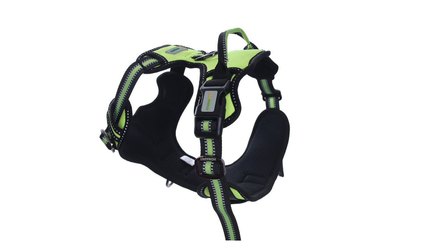 F S Green No Pull Dog Harness