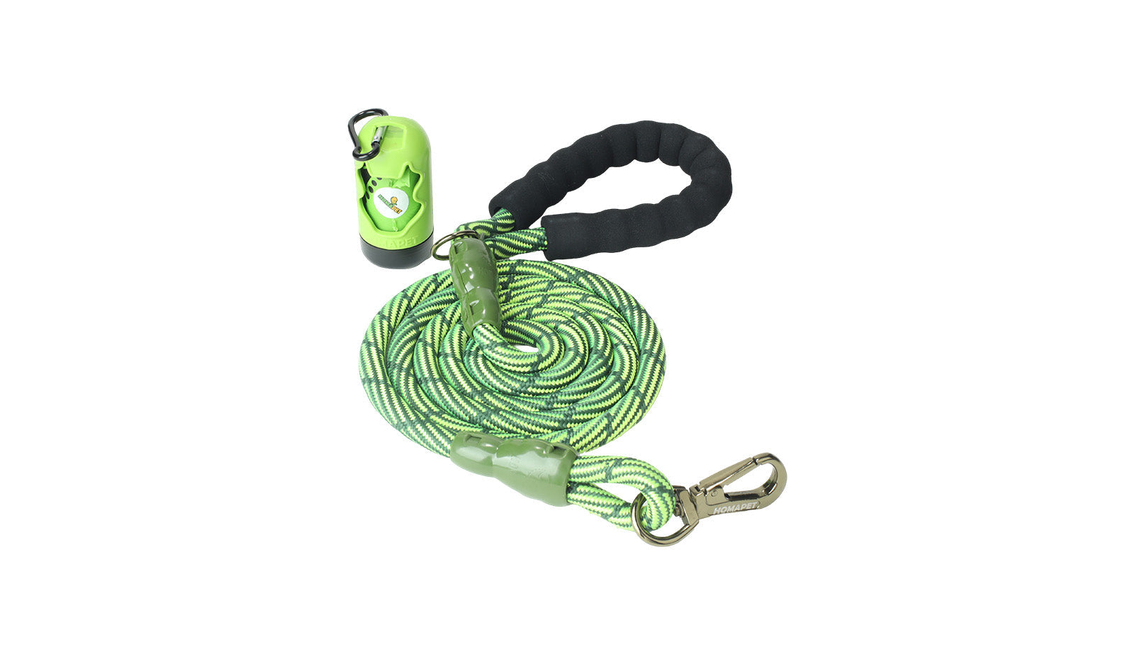 FS Green-Olive Green Westalee Polyester Non Reflective Dog Rope