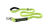 FS Green Polyester Full Bungee Dog Leash