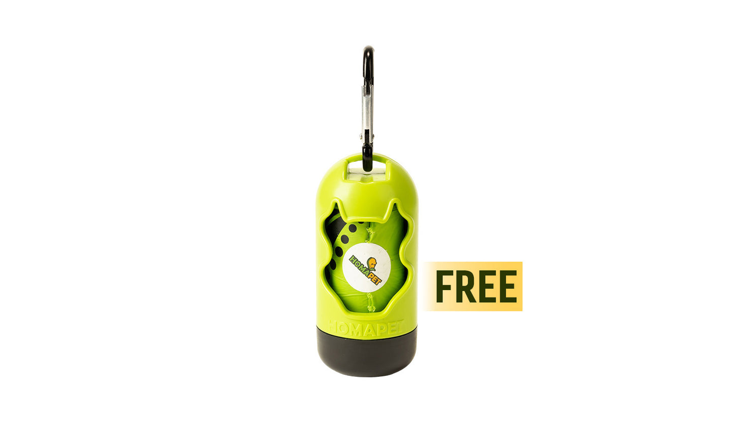 FS Green Polyester Full Bungee Dog Leash