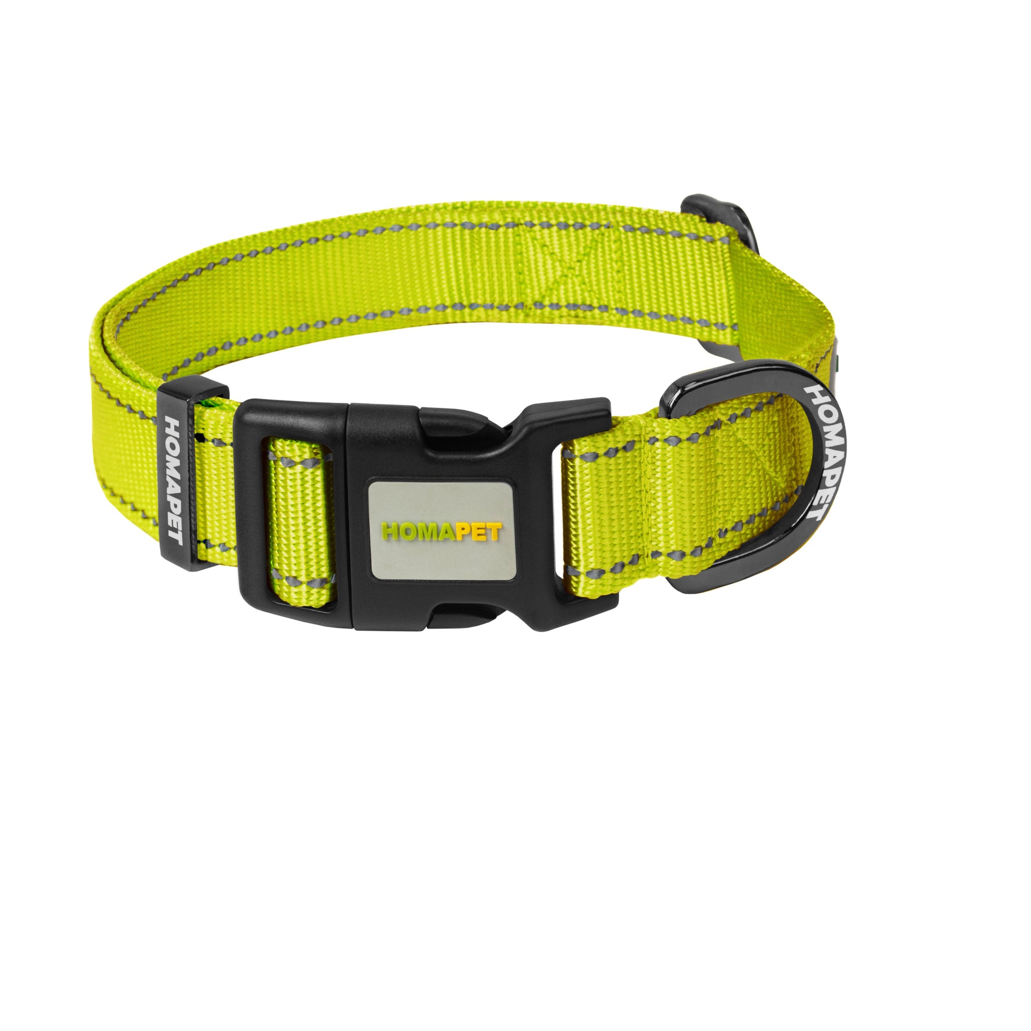 F S Green Nylon Dog Collar