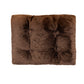 Brown Flat Dog Bed