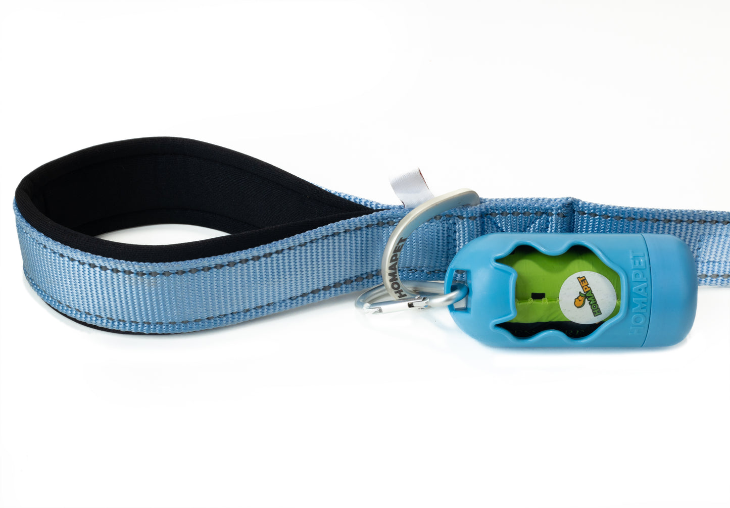 Baby Lavender Flat Nylon Dog Leash