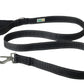 Black Flat Nylon Dog Leash