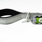 Light Grey Flat Nylon Dog Leash