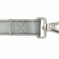 Light Grey Flat Nylon Dog Leash