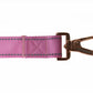 Lilac Sachet Flat Nylon Dog Leash