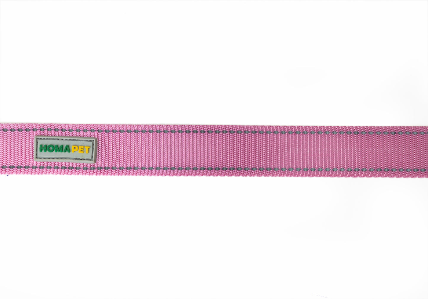 Lilac Sachet Flat Nylon Dog Leash