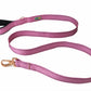 Lilac Sachet Flat Nylon Dog Leash